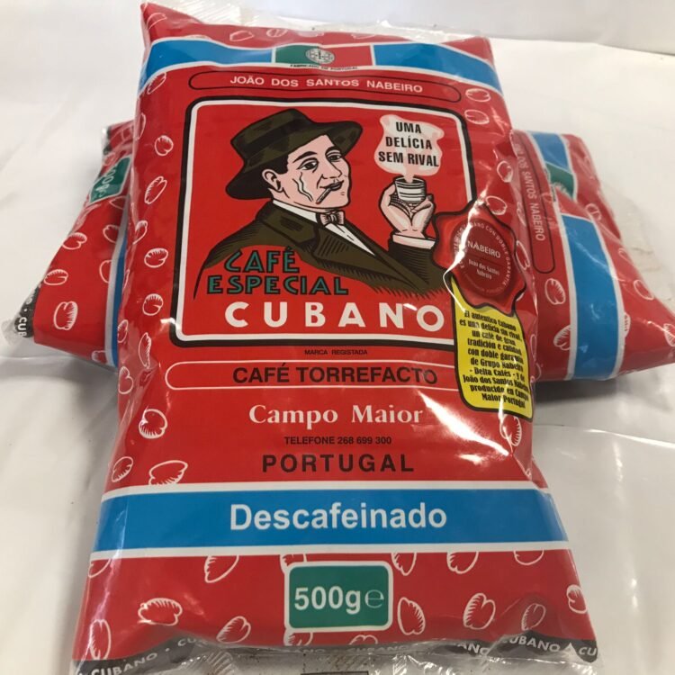 cafe cubano molido descafeinado